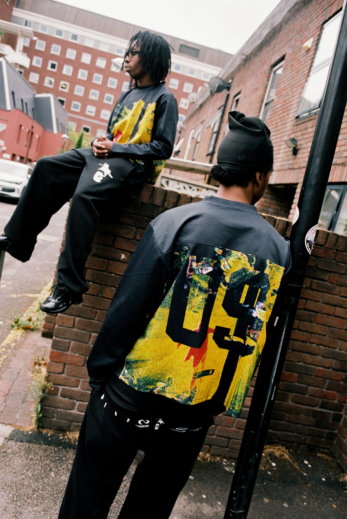 Pixel Lost Man Jersey [Black / Yellow]