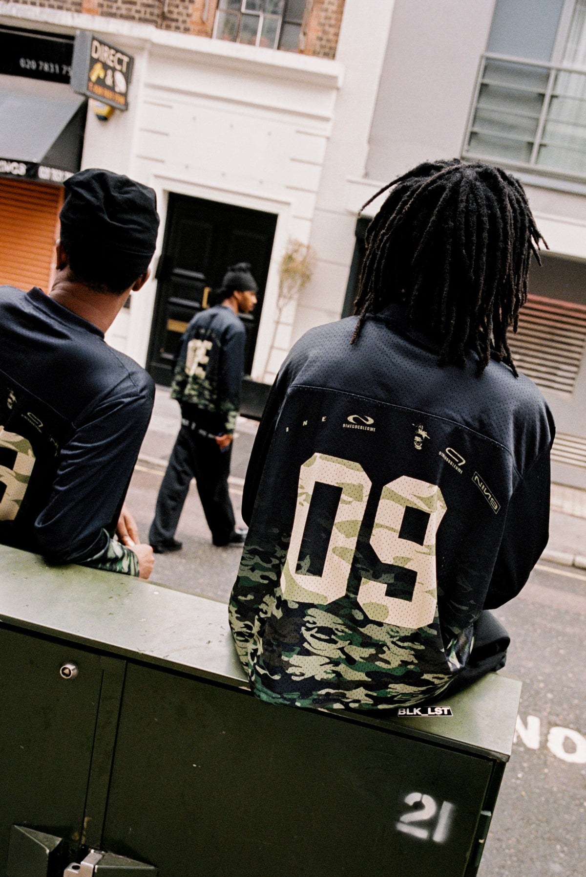 Division 09 Camo Jersey [Black / Green]