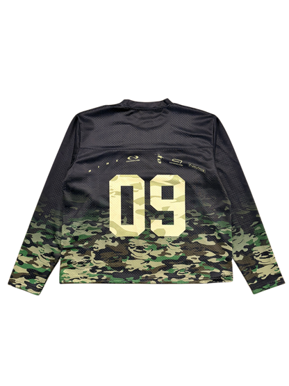 Division 09 Camo Jersey [Black / Green]