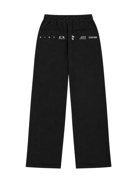 Uniform Sweatpants  - Multi Logo [black]