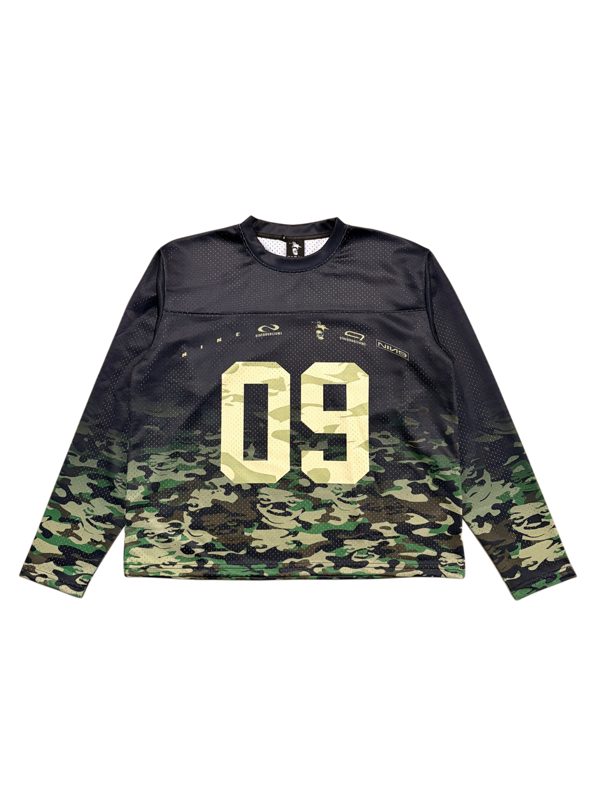 Division 09 Camo Jersey [Black / Green]