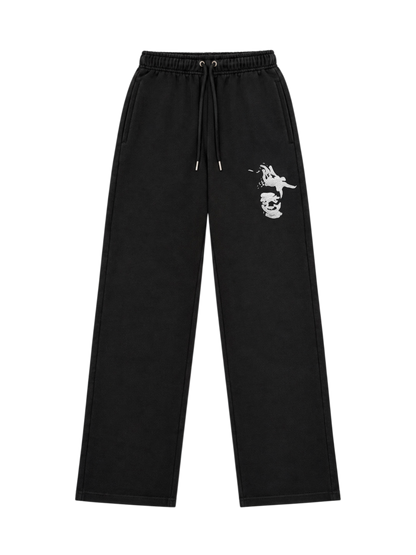 Uniform Sweatpants  - Multi Logo [black]