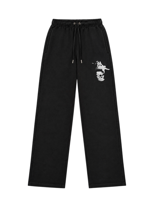 Uniform Sweatpants  - Multi Logo [black]
